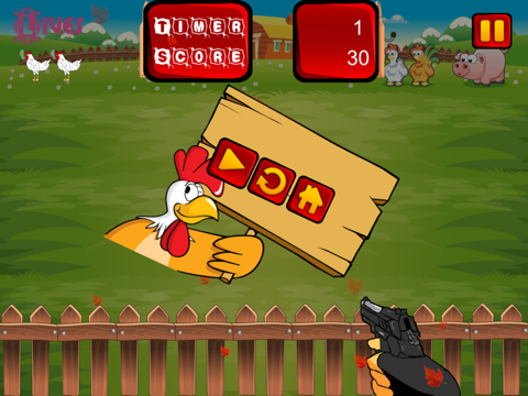 run chicken run - chicken shooter game ipad images 3