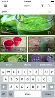 30 day smoothie and juice fast iPhone Captures Décran 4