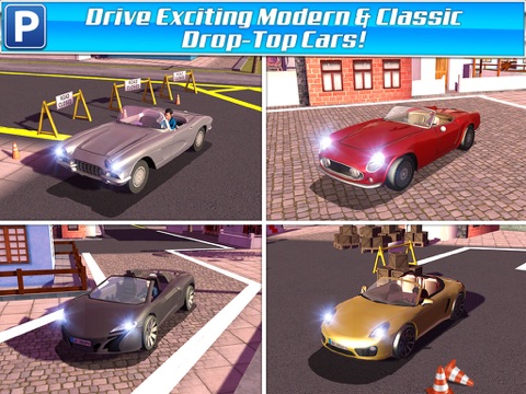 classic sports car parking game real driving test run racing ipad images 2