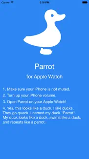 parrot - repeat after me iPhone Captures Décran 1