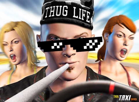 thug taxi driver - aaa star game ipad images 1