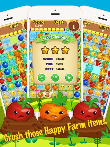 happy farm country 3 match game ipad images 3