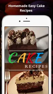 cake recipes - wonderful and easy cake recipes iphone images 1