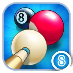 8 ball pool by storm8 logo, reviews