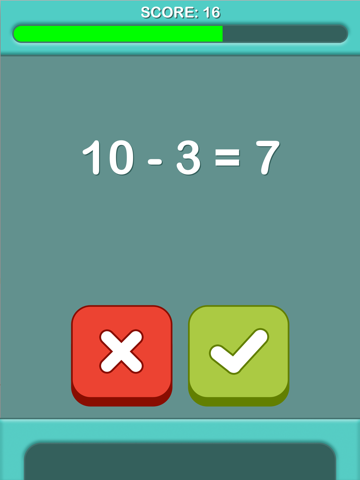add 60 seconds for brain power - subtraction lite free ipad images 3