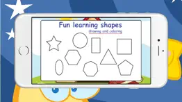 fun learning shapes, drawing and coloring - early educational games iphone images 2