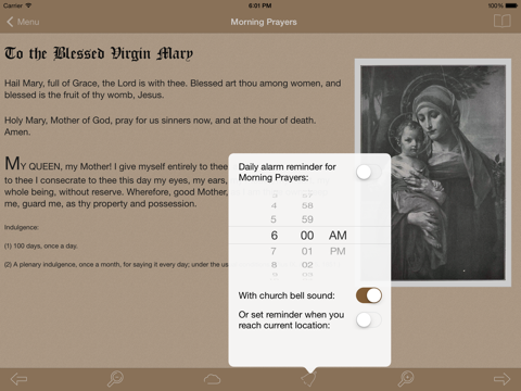 catholic devotions lite iPad Captures Décran 4
