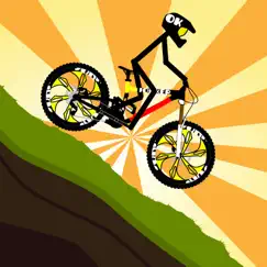 crazy stickman mountain bike race downhill logo, reviews