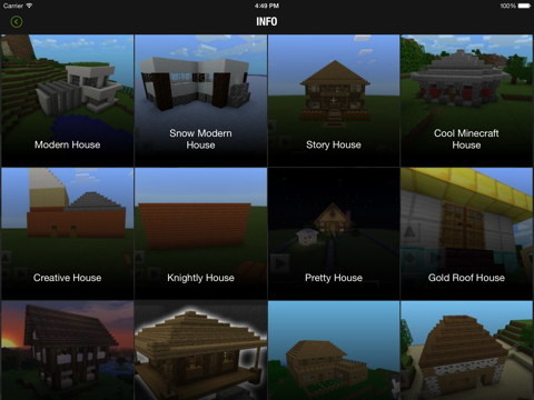 houses for minecraft - build your amazing house! ipad images 2