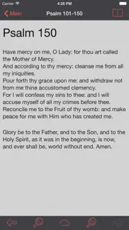 catholic psalter of the blessed virgin mary iPhone Captures Décran 4