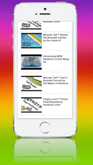 rainbow loom free iphone resimleri 3