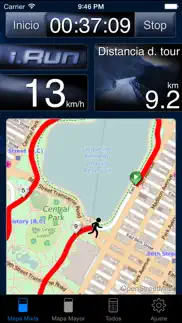 i.run free - gps running coach for fitness and ... iphone capturas de pantalla 1
