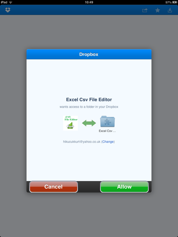 csv file editor with import option from excel .xls, .xlsx, .xml files ipad images 4