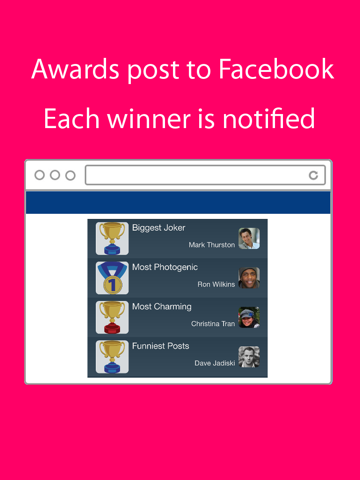 awards for friends - free ipad capturas de pantalla 2