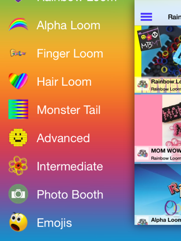 rainbow loom pro ipad capturas de pantalla 1