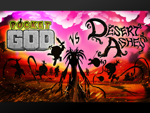 pocket god vs desert ashes ipad capturas de pantalla 1