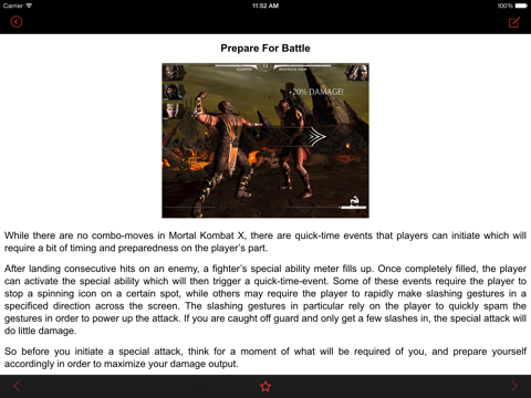 tips for mortal kombat x - mobile guide with tips and tricks for mkx! ipad images 2