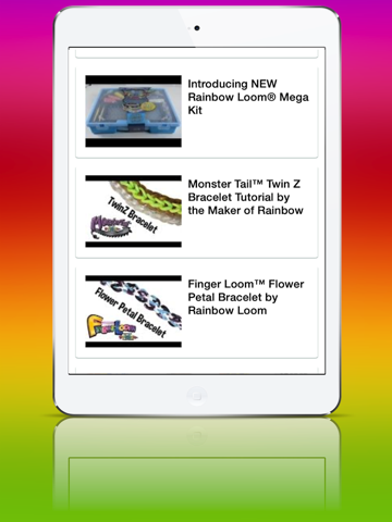 rainbow loom pro iPad Captures Décran 4