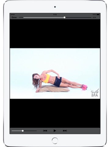bikini body lite - poids corporel exercices pour abdominaux, butt et les muscles de vos jambes iPad Captures Décran 4