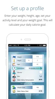 calorie counter free - lose weight, gain fitness, track calories and reach your weight goal with this app as your pal iphone images 2
