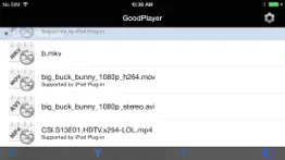 goodplayer iphone capturas de pantalla 3