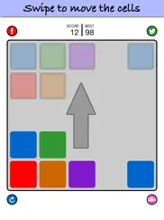 wipe3 - fit to merge 3 color blocks ipad images 1