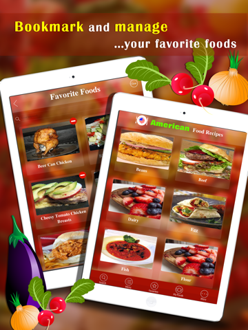 best american food recipes ipad images 4
