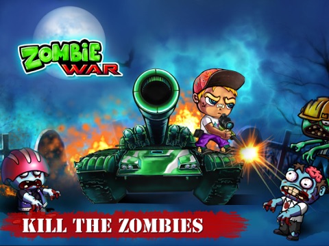 Война с зомби ( zombie war ) айпад изображения 2