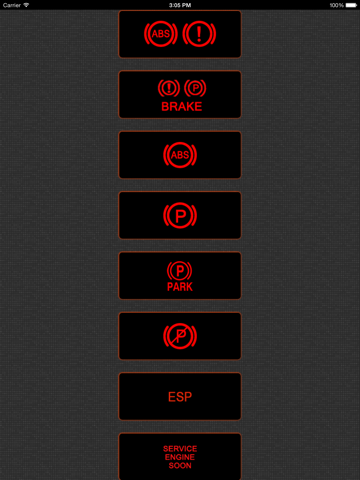 app for mazda with mazda warning lights and road assistance ipad resimleri 2