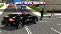 crime town police car driver iPhone Captures Décran 2