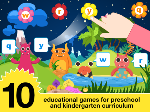 preschool all in one basic skills space learning adventure a to z by abby monkey® kids clubhouse games ipad images 2