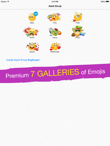 adult emoji icons pro - romantic texting & flirty emoticons message symbols iPad Captures Décran 3