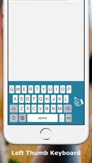 thumb keyboard - single thumb keyboard to easy typing iphone images 2