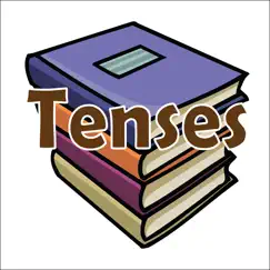 learn english tenses structures - past present and future logo, reviews