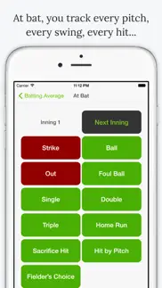batting average - baseball stats iphone images 3