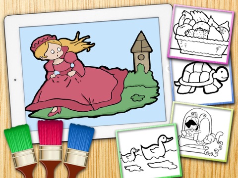 coloring book for kids - drawings color games ipad images 1