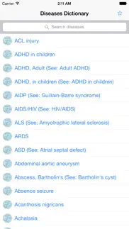 diseases dictionary offline iphone images 1