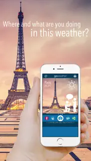 goweather - social weather for active people who hate selfies iphone images 1