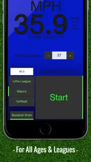 baseball pitch speed - radar gun iphone resimleri 4