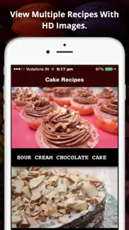 cake recipes - wonderful and easy cake recipes iphone images 3
