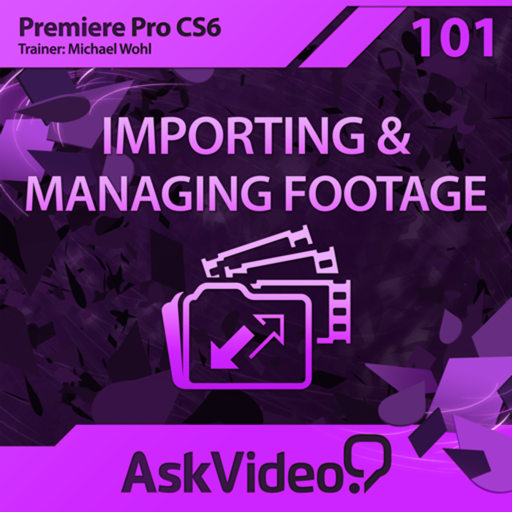 av for premiere pro cs6 101 - importing and managing footage logo, reviews