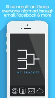 my bracket + tournament manager for amateur sports iphone images 4