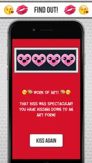 kiss analyzer - a fun kissing test game iphone images 2