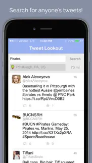tweet lookout - search tweets by location iphone images 1