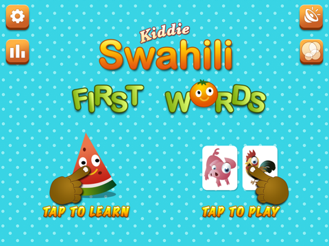 kiddie swahili first words iPad Captures Décran 1