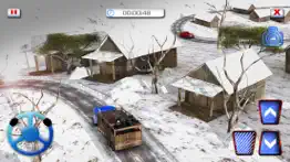 winter highway truck driver rush 3d simulator iphone images 3