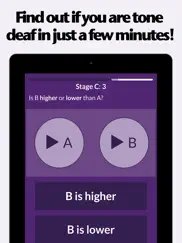 tone deaf test: check for pitch deafness ipad images 3