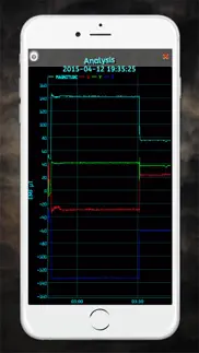 paranormal emf recorder and scanner iphone bildschirmfoto 3