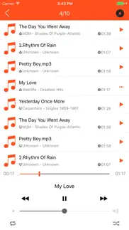 music cloud - songs player for googledrive,dropbox iphone images 3