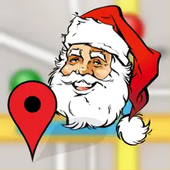 where is santa- santa locator logo, reviews